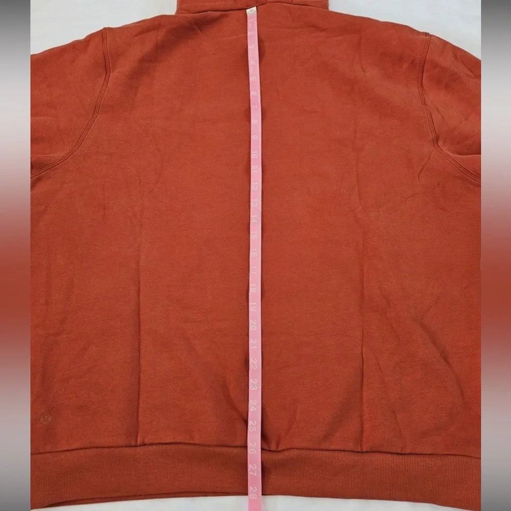 Lululemon Steady State Pullover Hoodie ATRU Autumn Rust NWT Size L Unisex Fall - Picture 12 of 17